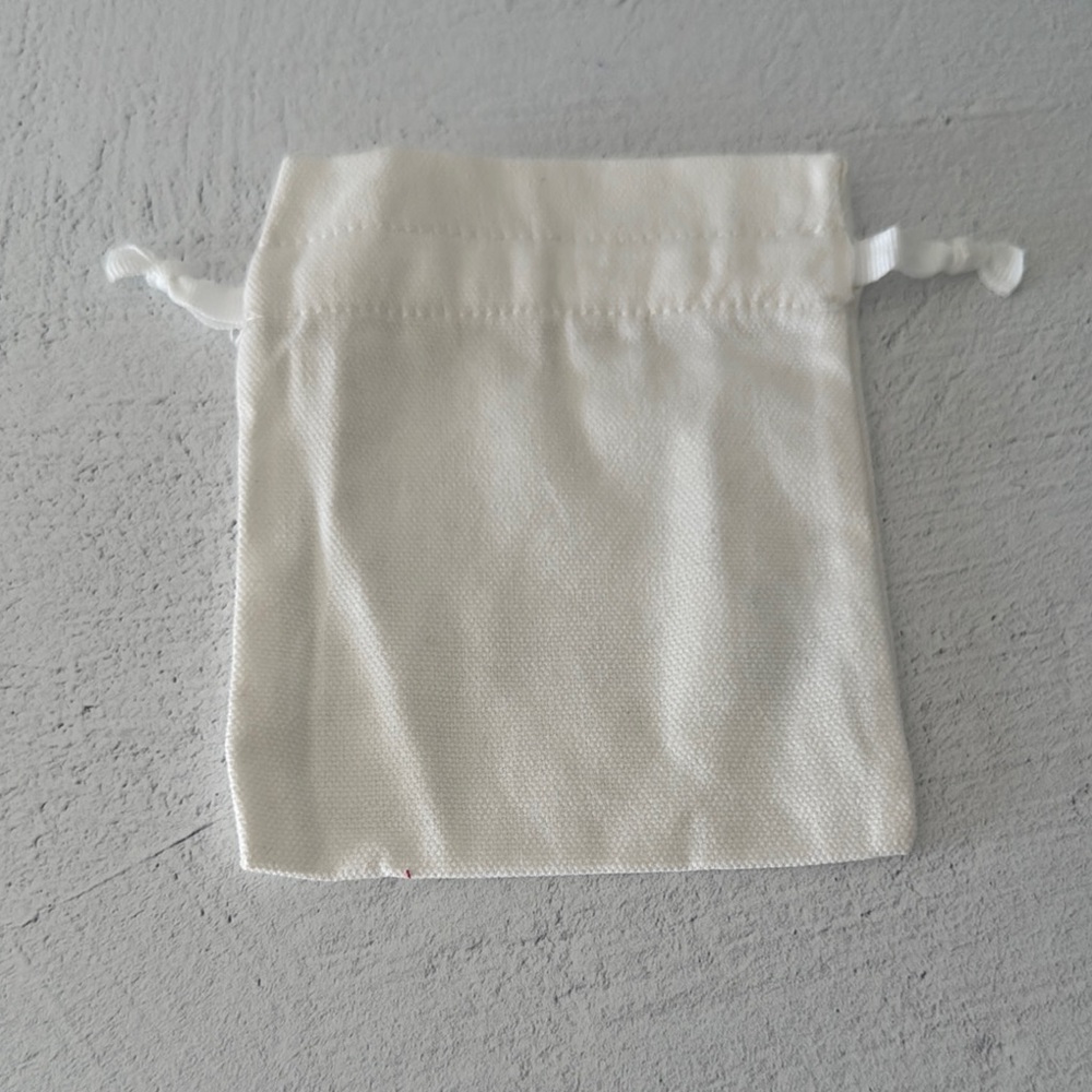 Dior White Drawstring Pouch - Picture 2 of 6